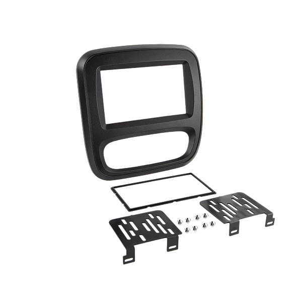 2-DIN Paneel Opel - Renault - Fiat - Nissan - Kleur : Zwart 2-DIN Paneel Opel - Renault - Fiat - Nissan - Kleur : Zwart