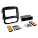 2-DIN Paneel Opel - Renault - Fiat - Nissan - Kleur : Zwart/zilver 2-DIN Paneel Opel - Renault - Fiat - Nissan - Kleur : Zwart/zilver