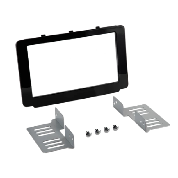 2-DIN Paneel Toyota Hilux 2015> Kleur: Zwart