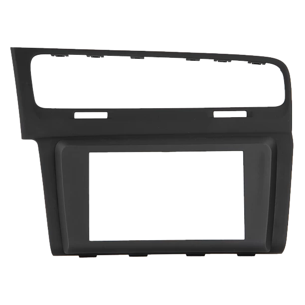 2-DIN Paneel Volkswagen Golf 7 11/2012 - 5/2020 Kleur: mat zwart 2-DIN Paneel Volkswagen Golf 7 11/2012 - 5/2020 Kleur: mat zwart