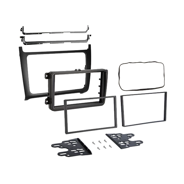 2-DIN frame Volkswagen Polo 2014-2017 Zwart