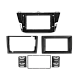 2-DIN frame Volkswagen Tiguan 2016-2021 Kit 10 2-DIN frame Volkswagen Tiguan 2016-2021 Kit 10