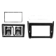 2-DIN frame VW Polo 2014-2017 Zwart