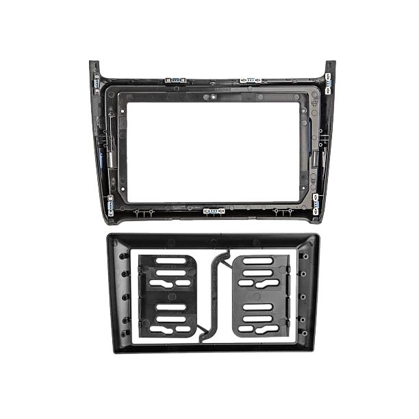 2-DIN frame VW Polo 2014-2017 Zwart