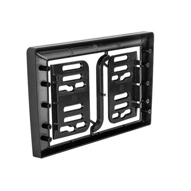 2-DIN frame VW Polo 2014-2017 Zwart