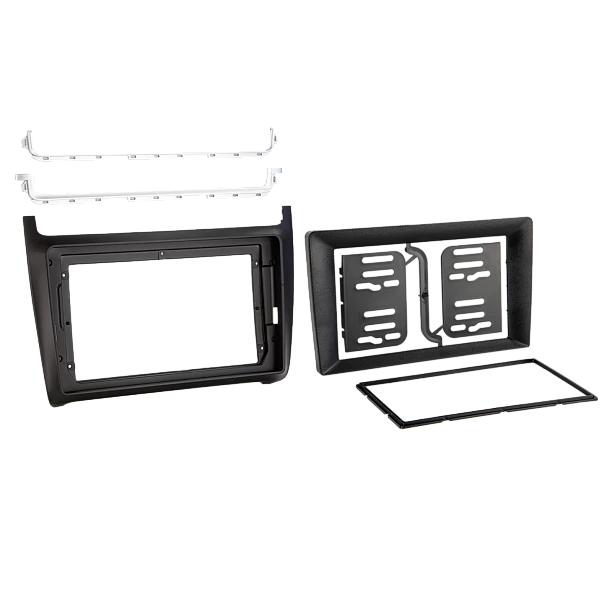2-DIN frame VW Polo 2014-2017 Zwart