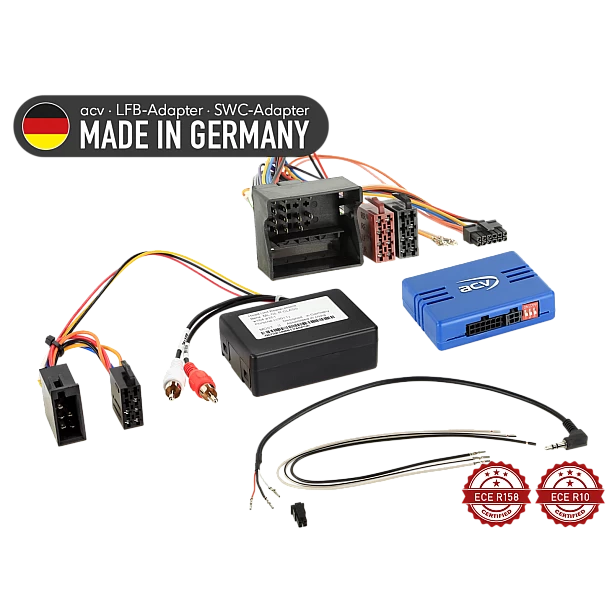 Stuurwiel bediening Mercedes voertuigen Quadlock Multilead Amp