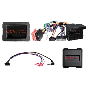 Stuurwiel bediening BMW 3-Serie / 5-Serie / X3/ X5 / Z4 - Mini Cooper IBus/ Amp met multilead (42sbm007)