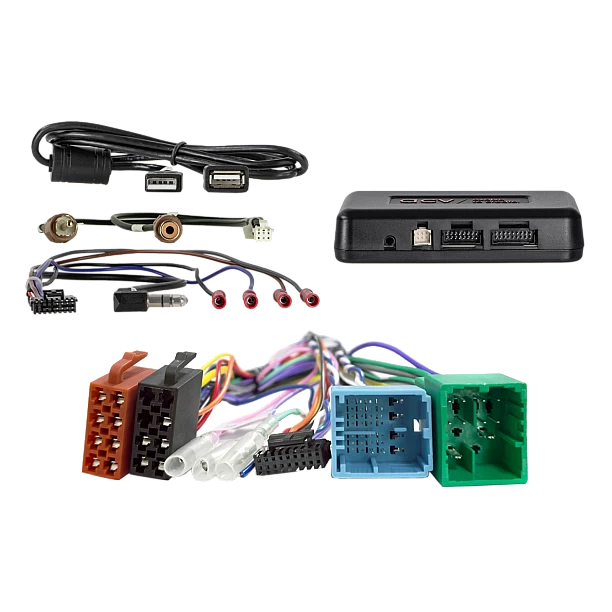 Stuurwiel bediening + Info adapter incl. lead Citroen/ Fiat/ Opel/  VoertuigenMultilead (43uft03)