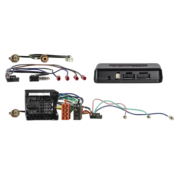 Stuurwiel bediening + Info adapter Skoda/Volkswagen Voertuigen 52Pin Quadlock Multilead (43uvw04)
