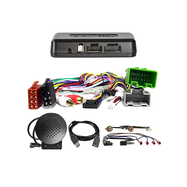 Stuurwiel bediening + Info Adapter voor Opel Karl (D-A) 2015-2019, 16pin/ 20pin