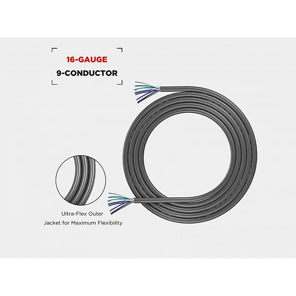 Recoil 18-AWG OFC Speaker Cable 9 aderig 1.3mm2, 6m
