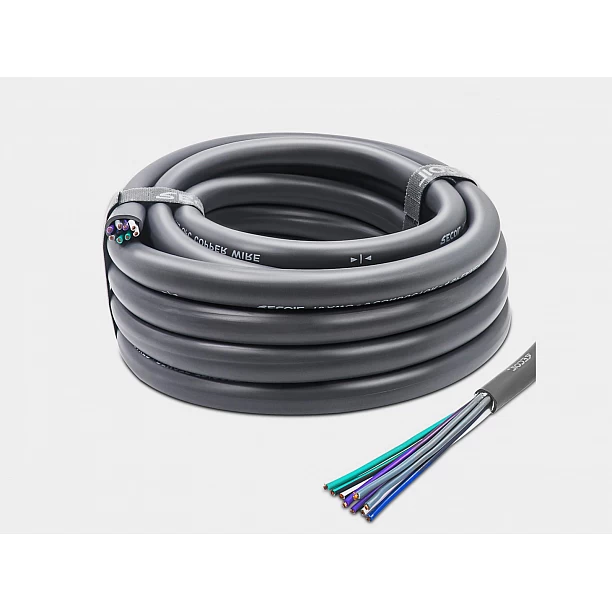 Recoil 18-AWG OFC Speaker Cable 9 aderig 1.3mm2, 6m