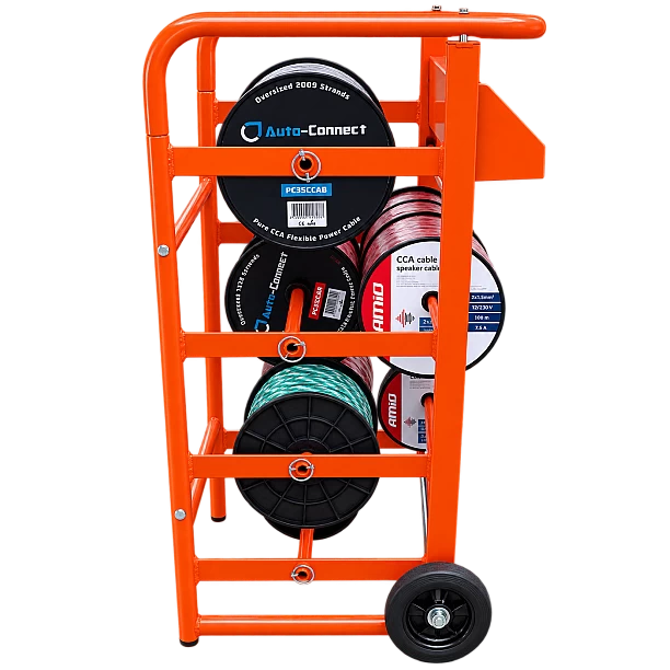 Haspel houder tbv rollen zoals Z-PC serie en 720PC serie (NIET voor X serie kabel haspels)