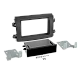 2-DIN-kit met opbergvak voor Citroën/Fiat/Opel 12-pins/32-pins i-adapter
