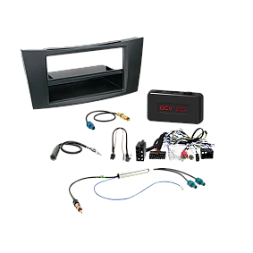2-DIN-set met vak Mercedes-voertuigen LFB/analoog/antenne