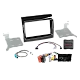 2-DIN Kit Fiat Ducato/ Citroën Jumper/ Peugeot Boxer(250*) Facelift 2016-> Pianolak Zwart