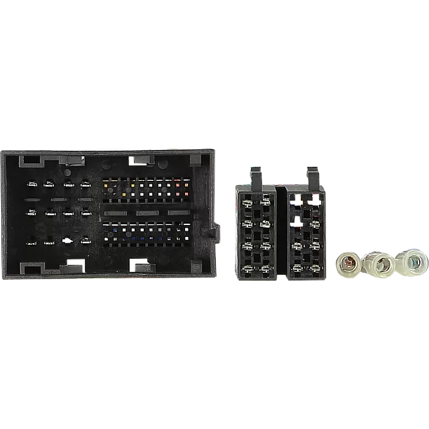 2-DIN Inbouw-Kit + Infodapter Fiat Ducato/ Citroën Jumper/ Peugeot Boxer(250*) 2016-> Pianolak Zwart