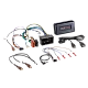 2-DIN Inbouw-Kit + Infodapter Fiat 500 (ZAF 312) 07/2015-08/2024