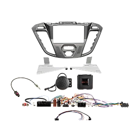 2-DIN kit Ford Custom 2012-2016 Euro5-> Kleur: Phoenix zilver