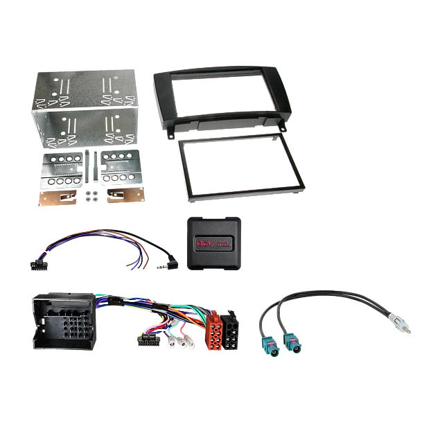 2-DIN kit Mercedes Benz CLK-Klasse (209) 2004 >2010