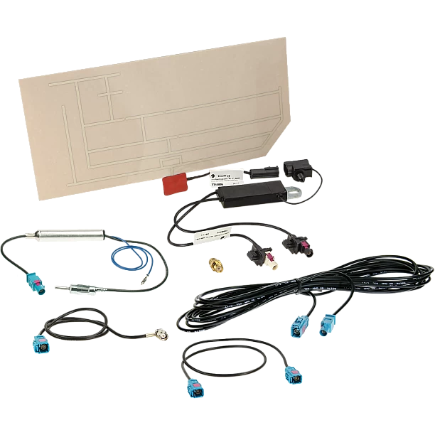 Glas Zelfklevende Antenne / Folie Zelfklevende Antenne AM/FM/DAB+ Kit Glas Zelfklevende Antenne / Folie Zelfklevende Antenne AM/FM/DAB+ Kit