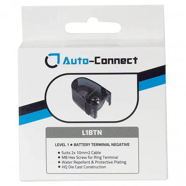 Auto-Connect Level 1 Battery terminal negative