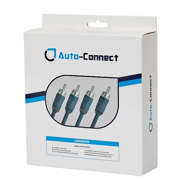 Auto-Connect Level 2 RCA cable 5,5m