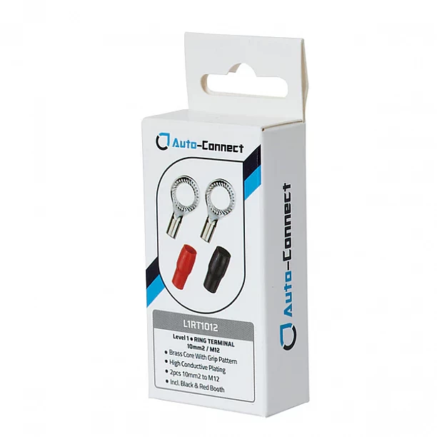 Auto-Connect Level 1 Ring Terminal 10mm2 M12
