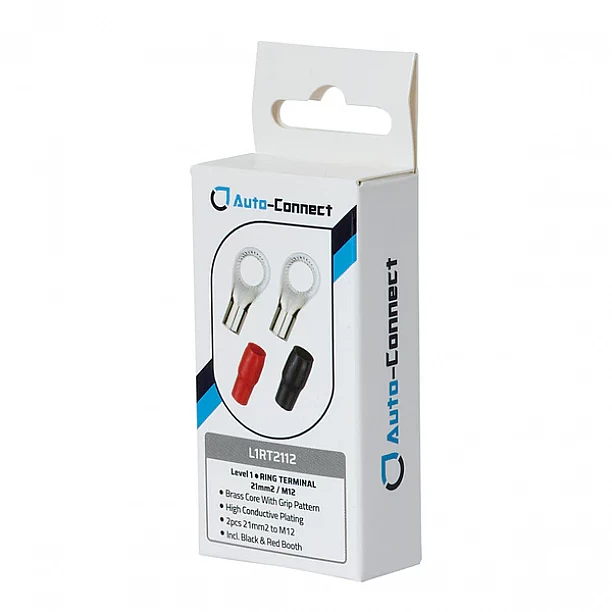 Auto-Connect Level 1 Ring Terminal 21mm2 M12