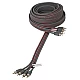 Auto-Connect Level 2 4-ch RCA cable 5,5m semi