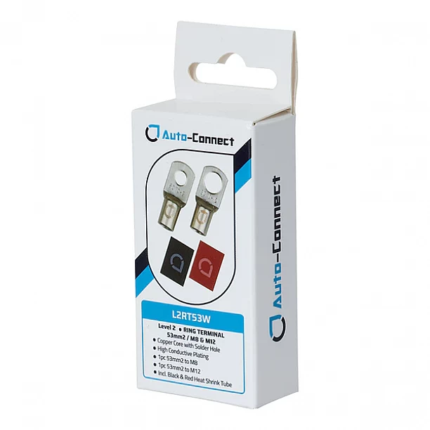 Auto-Connect Level 2 Ring Terminal 53mm2 M12/M8 Auto-Connect Level 2 Ring Terminal 53mm2 M12/M8