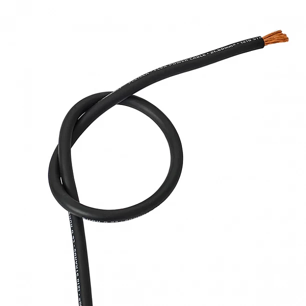 Auto-Connect Power Cable CCA Flex 21mm2 Black 50m