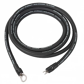 Auto-Connect Power cable CCA 21mm2 Term. 2.5M black
