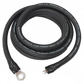 Auto-Connect Power cable CCA 35mm2 Term. 2.5M black