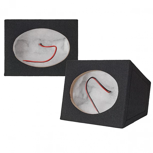 Auto-Connect Sealed Speaker Enclosures, 6x9