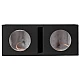 GAS Audio Power Gepoorte Subwooferkist 2x8 GAS Audio Power Gepoorte Subwooferkist 2x8