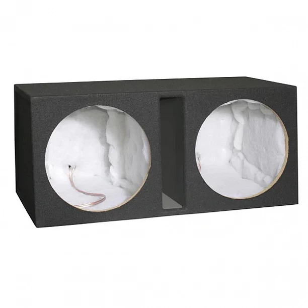 GAS Audio Power Gepoorte Subwooferkist 2x15 GAS Audio Power Gepoorte Subwooferkist 2x15