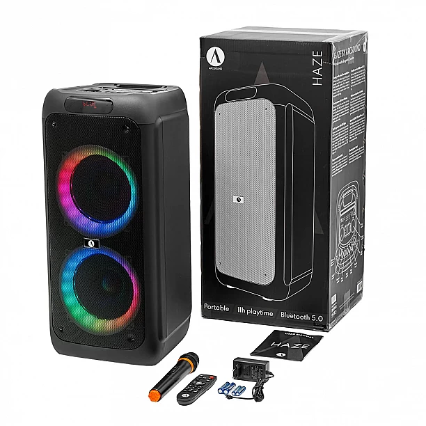 Arcsound HAZE Bluetooth speaker 120W, black