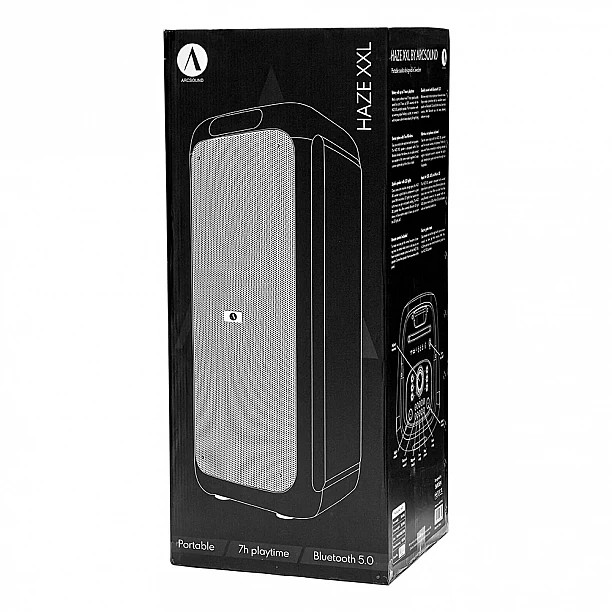 Arcsound HAZEXXL Bluetooth speaker 200W, black