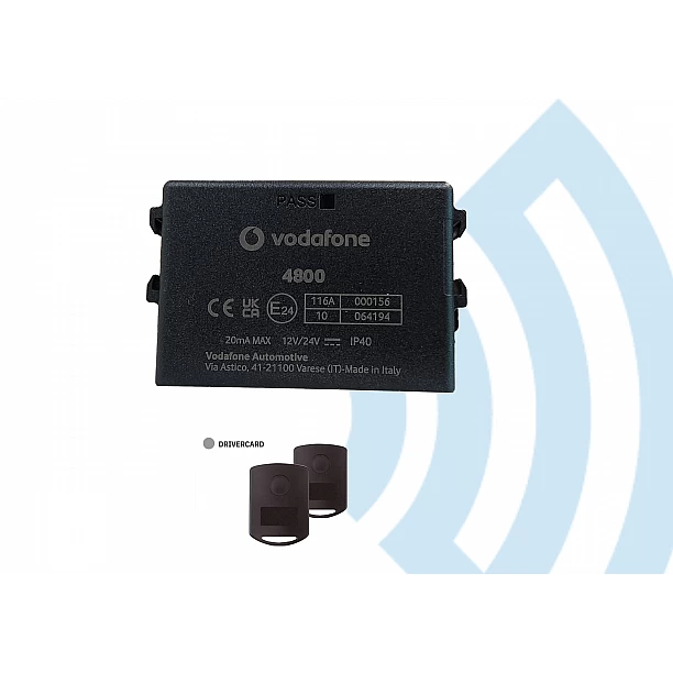 Clifford 4822 Alarm met ultrasone sensoren + Drivercard MS/DTS detectie (4e gen)