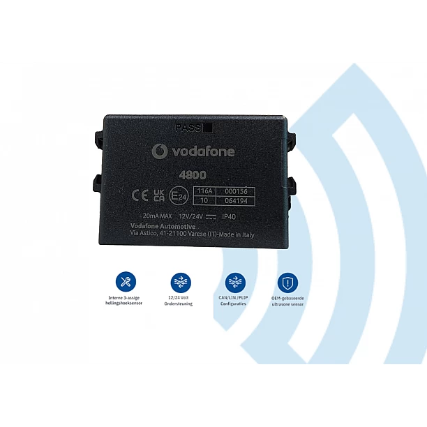 Clifford 4822 Alarm met Ultrasone Sensoren zonder 2e autorisatie (4e gen)