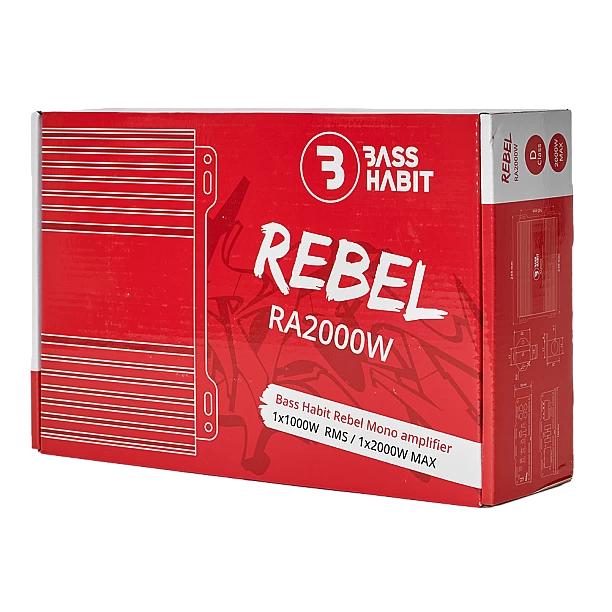 BASS HABIT REBEL Mono amplifier BASS HABIT REBEL Mono amplifier