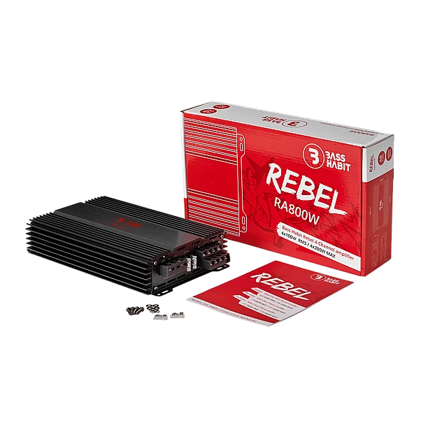 BASS HABIT REBEL 4ch amplifier BASS HABIT REBEL 4ch amplifier