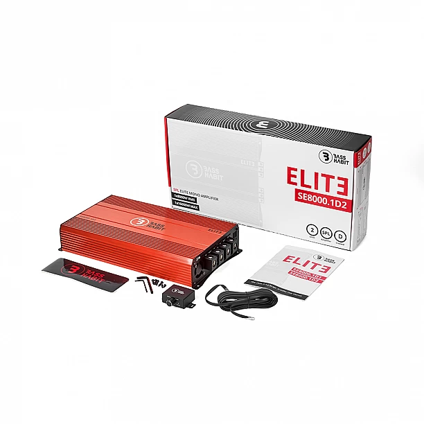 BASS HABIT ELITE G2 Mono 2 Ohm amplifier BASS HABIT ELITE G2 Mono 2 Ohm amplifier
