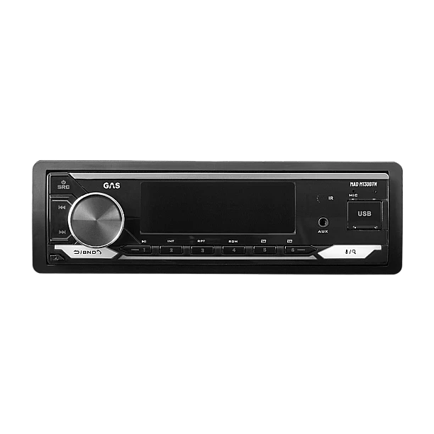 GAS MAD M130BTN 1-DIN, BT, USB, AUX, DSP, RDS