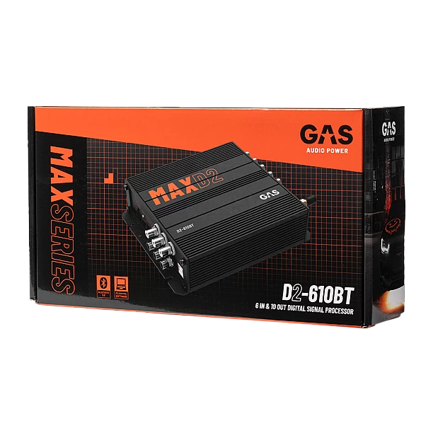 GAS MAX D2 DSP 6to10 BT