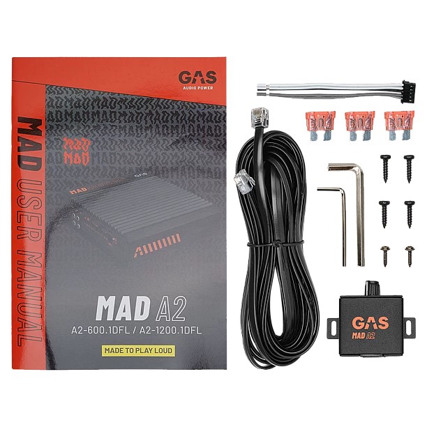 GAS MAD Level 2 Mono amplifier GAS MAD Level 2 Mono amplifier