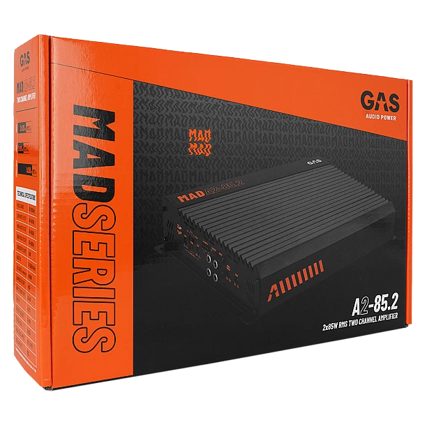 GAS MAD Level 2 Two Channel amplifier GAS MAD Level 2 Two Channel amplifier