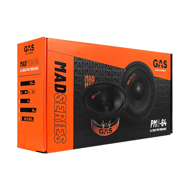 GAS MAD Level 2 Midrange Driver 6.5 GAS MAD Level 2 Midrange Driver 6.5